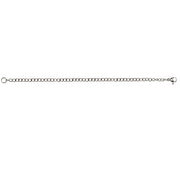 Stainless Steel Chain Link Extender for Pendant Necklace Bracelet Anklet, 6 Inches