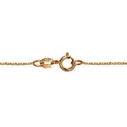 14K Rose Gold 1.4 Diamond-Cut Cable Italian Chain Necklace, 20 Inches