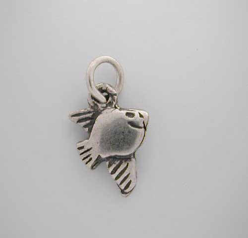 Silver Smile Sea FISH * CHARM *for bracelet