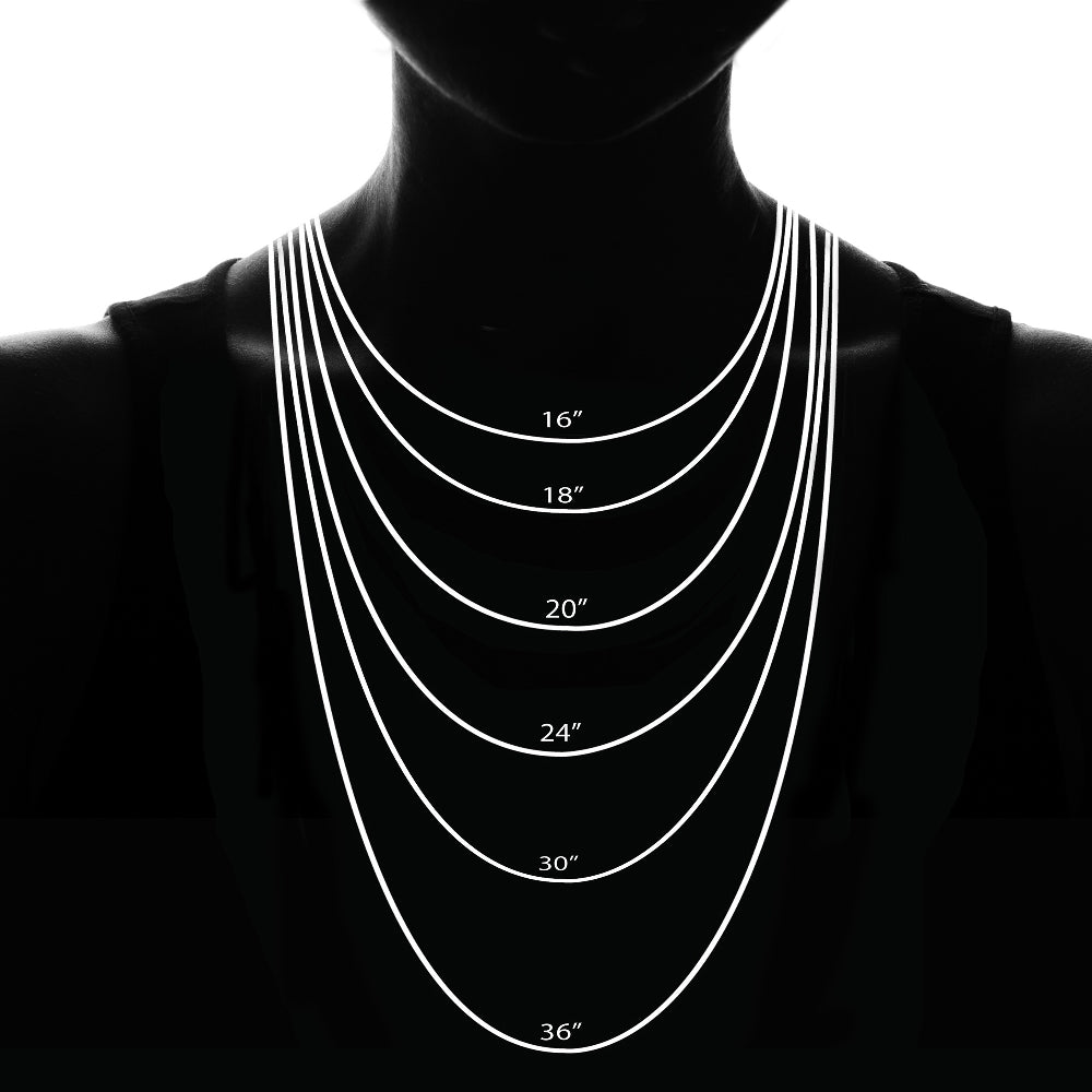 Gold Tone over Sterling Silver Italian 1mm Box Chain Necklace for Pendants 24 Inches-3