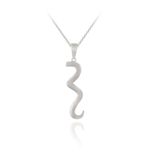 Sterling Silver Swirl Pendant