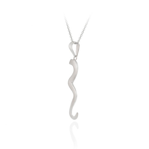 Sterling Silver Swirl Pendant-2