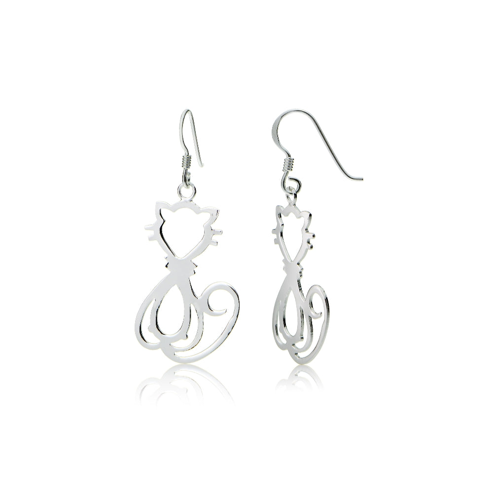 Sterling Silver Cat Lover Holiday Gift Set-3