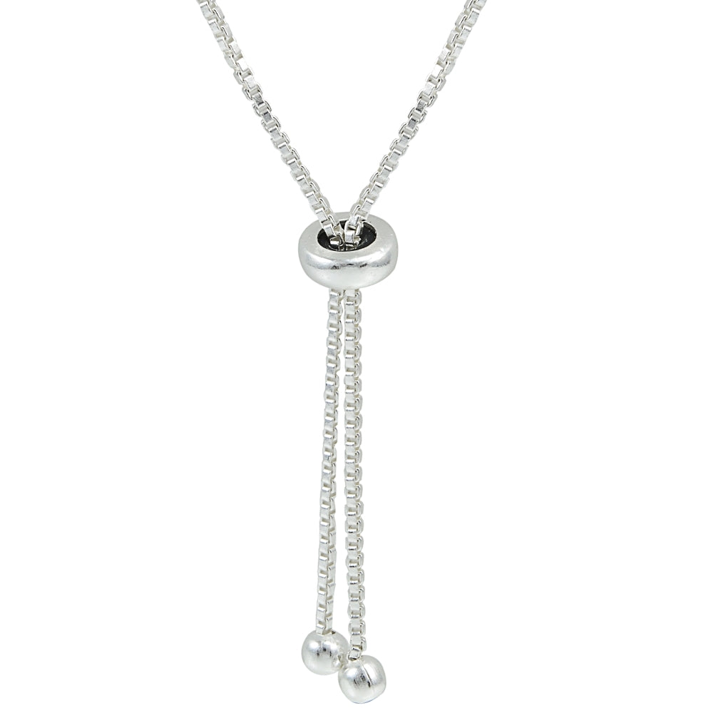 Sterling Silver 3mm Tanzanite Round Adjustable Pull-string Bolo Tennis Bracelet-3
