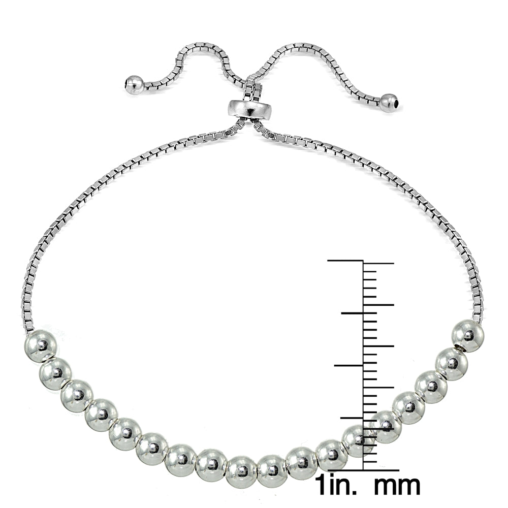 Adjustable 5mm Bead Bracelet-3