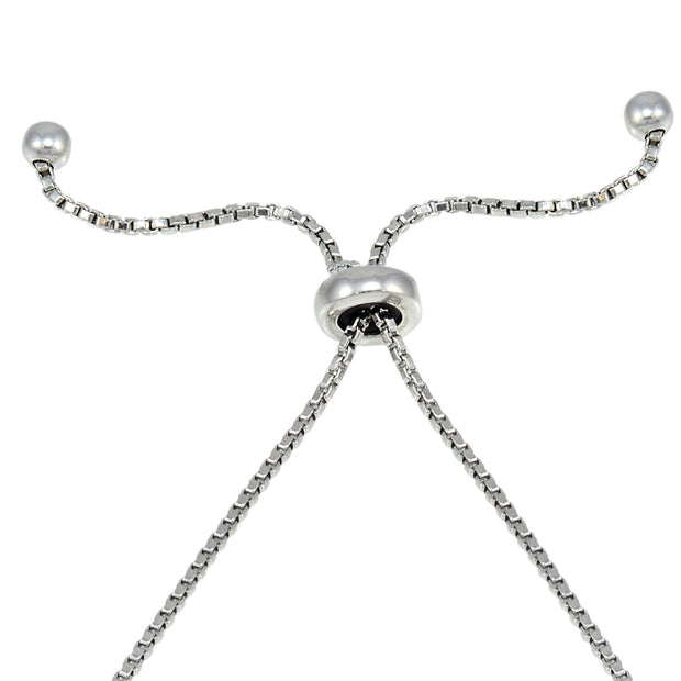 Sterling Silver Brown Freshwater Cultured Pearl Adjustable Bracelet