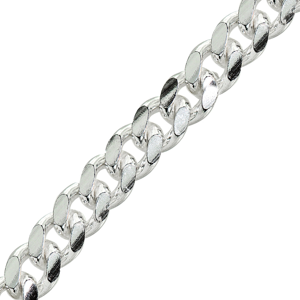Sterling Silver 6mm Miami Cuban Curb Link Chain Bracelet, 8.5 Inches-3
