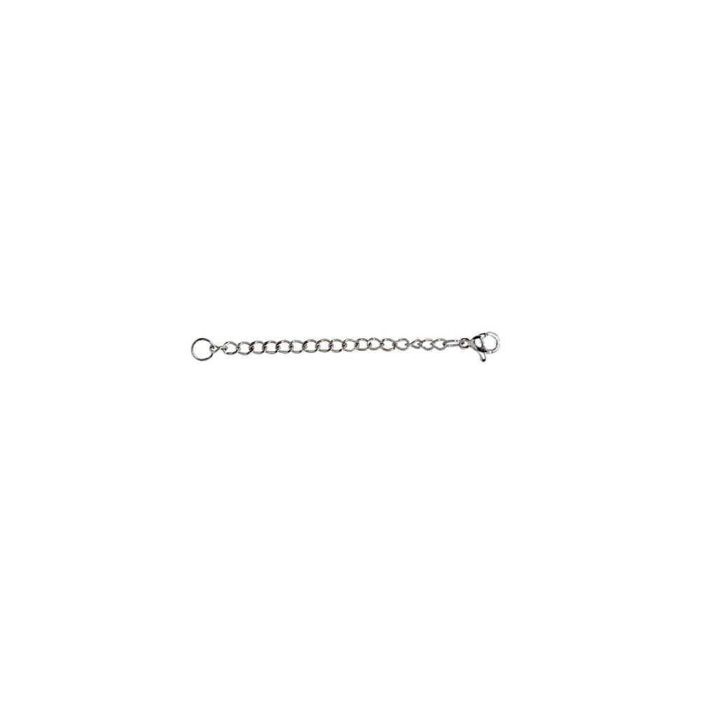 Stainless Steel Chain Link Extender for Pendant Necklace Bracelet Anklet, 2 Inches