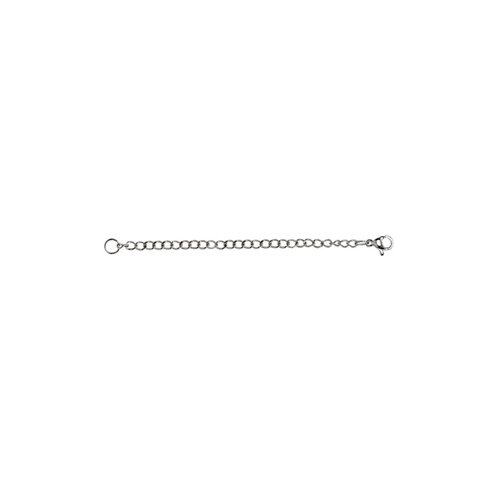 Stainless Steel Chain Link Extender for Pendant Necklace Bracelet Anklet, 3 Inches