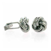 Sterling Silver Designer Inspired Knot Cufflinks