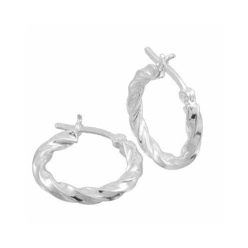 Sterling Silver hoops 22 mm