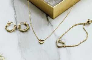 Sterling Silver Hearts Collection Holiday Gift Set