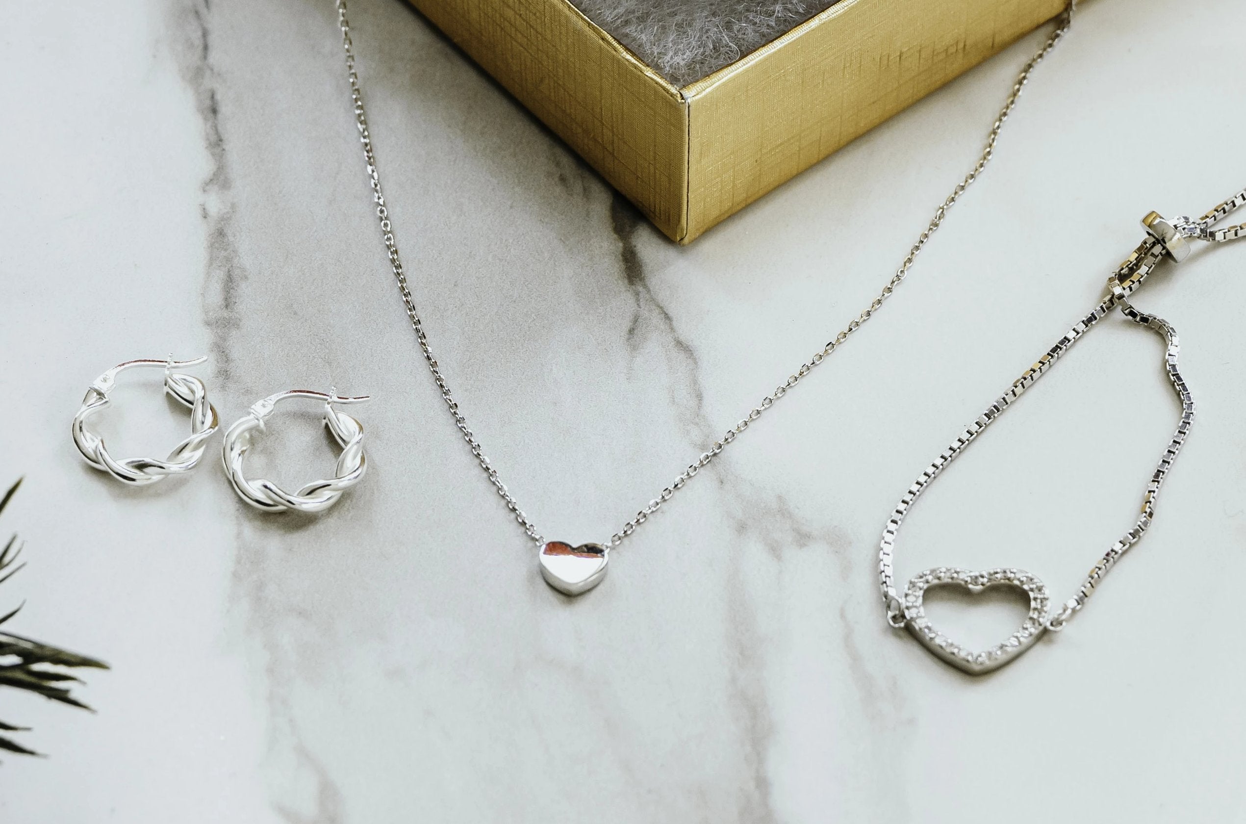 Sterling Silver Hearts Collection Holiday Gift Set-2