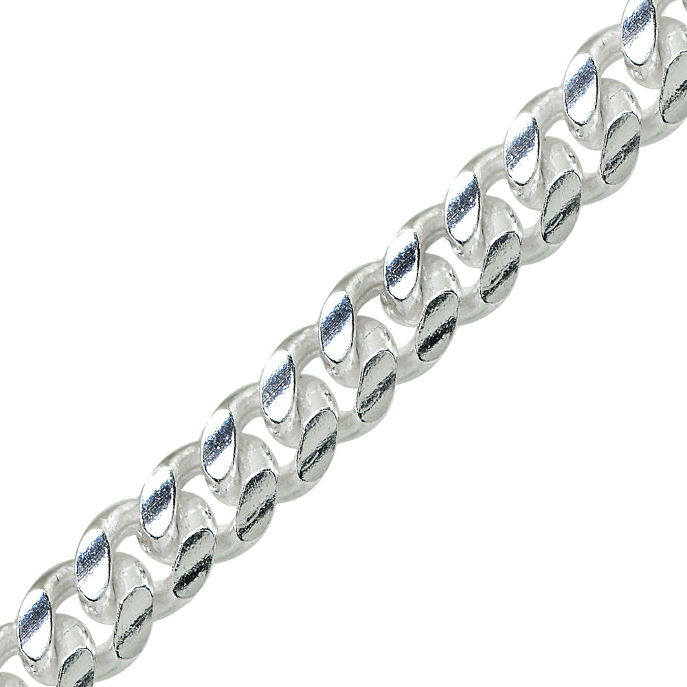 Sterling Silver 4.5mm Miami Cuban Curb Link Chain Necklace, 20 Inches-3