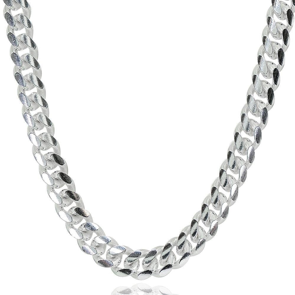 Stainless Steel Rollo Chain Necklace Silver Tone Nickel-Free