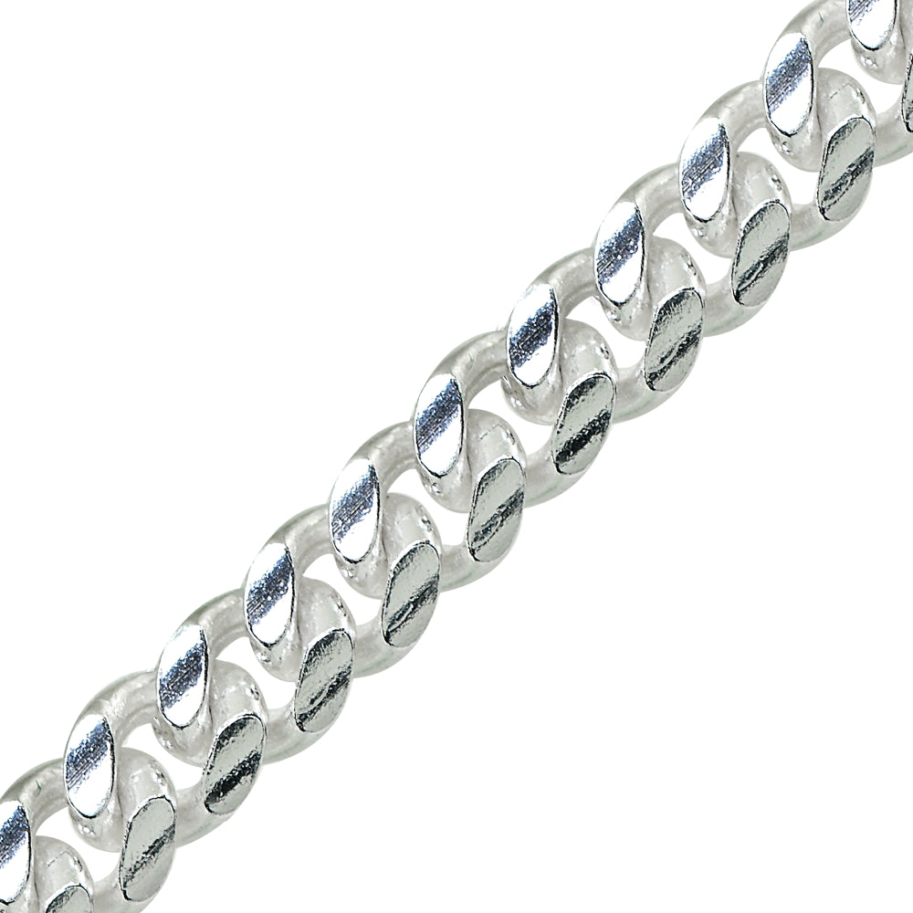 Sterling Silver 5mm Miami Cuban Curb Link Chain Necklace, 20 Inches-3