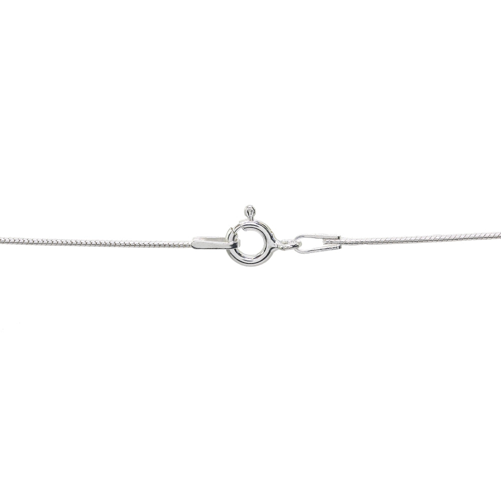 Sterling Silver Italian .75mm Snake Chain Necklace, 18 Inches-2