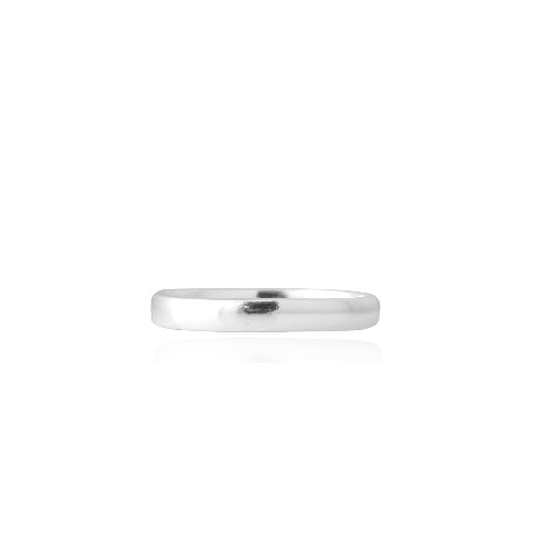 Sterling Silver 2.mm Classic Wedding Band Ring-3