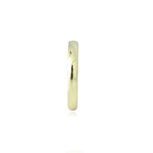 18K Gold over Sterling Silver 2.mm Classic Wedding Band Ring-2
