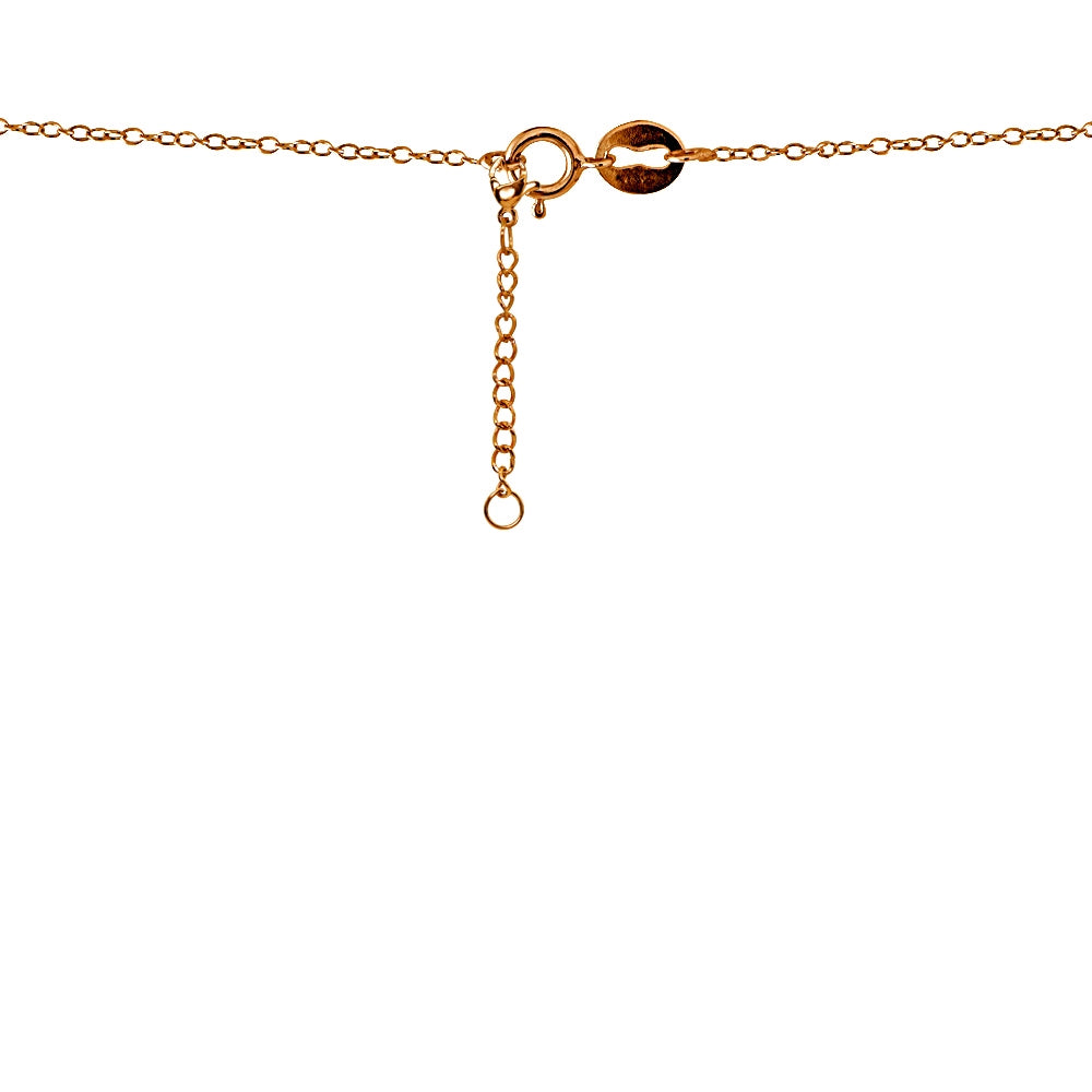 Set of 4 Rose Gold Flash Stainless Steel Chain Link Extenders for Pendant Necklace Bracelet Anklet (2-6 Inches)-3